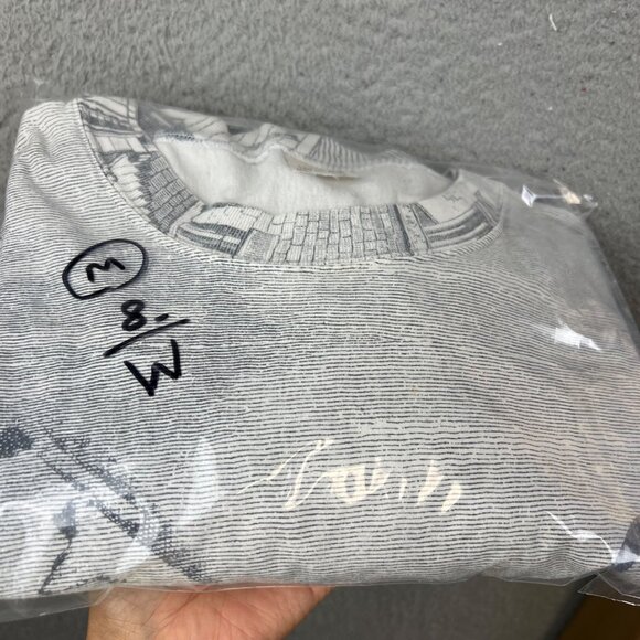 Vintage 90s Greece All Over Print Tee Shirt size M - Picture 8 of 8